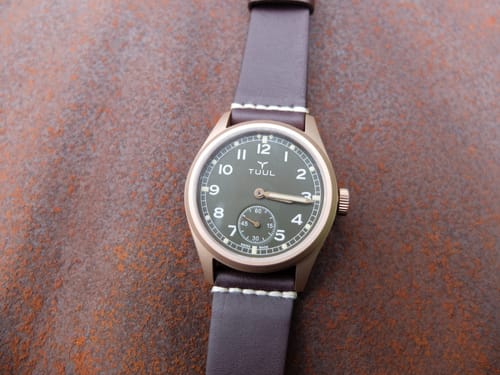 Customer photo review of Jedburgh 2.0 Leather Watch Strap