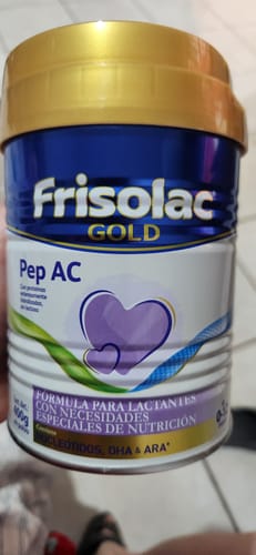 Customer photo review of Frisolac Gold Pep A C (0 A 12 Meses) Pack Con 800 Gr