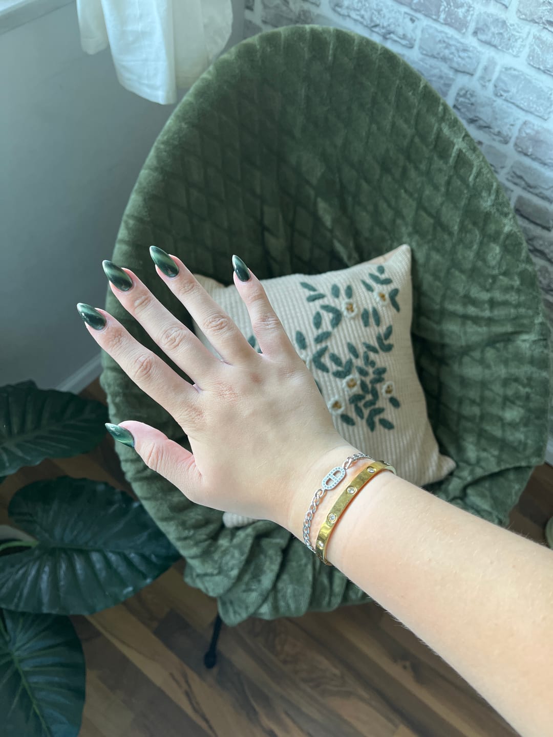 Customer photo review of Arianna Armreif | 18K vergoldet