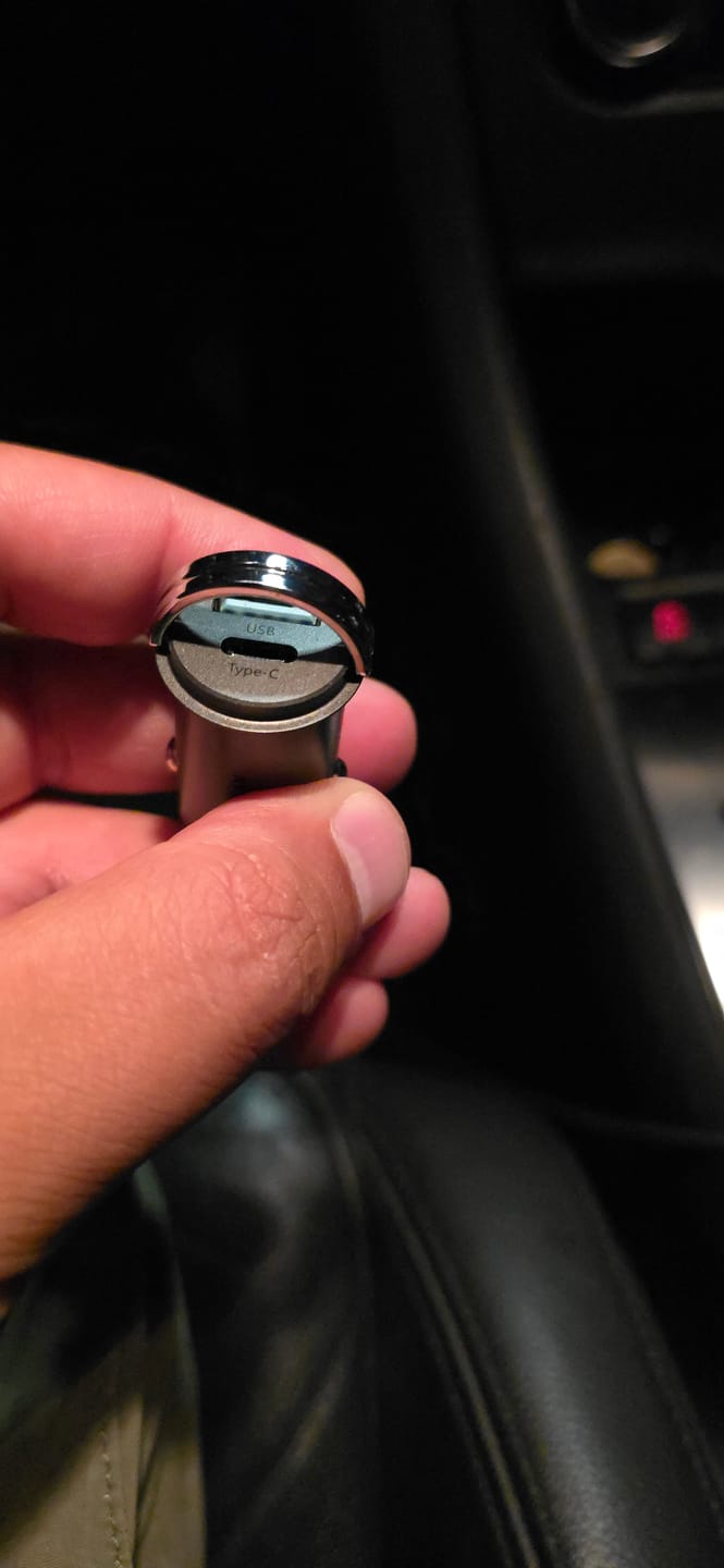 Customer photo review of Wegman 45W Autolader USB C - Veilig en Compact - Snellader - Auto Oplader - Sigaretten Aansteker - Laad 4x zo snel