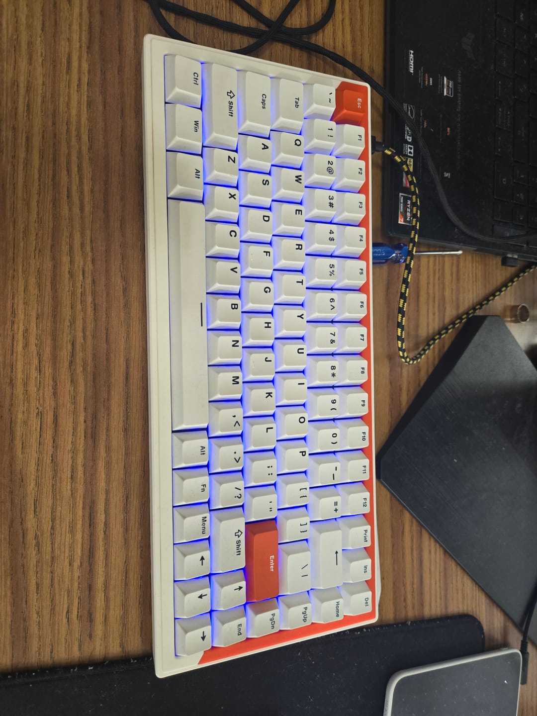 Customer photo review of DrunkDeer G75 Wired Actuation Distance Adjustable Magnetic Switch Keyboard