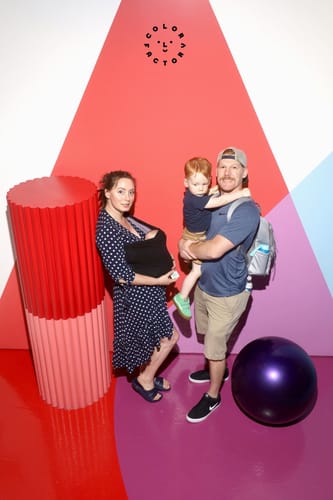 Customer photo review of Mama's Bonding Comforter