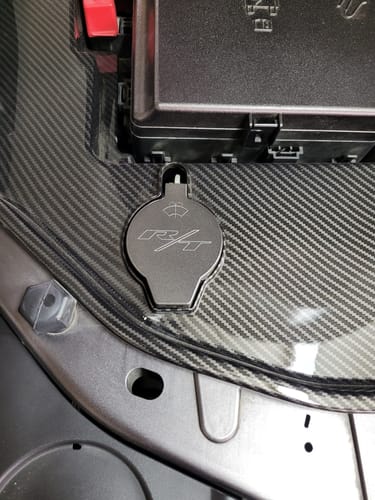 Customer photo review of ABD Wiper Fluid Cap 2011-2023 Challenger/Charger