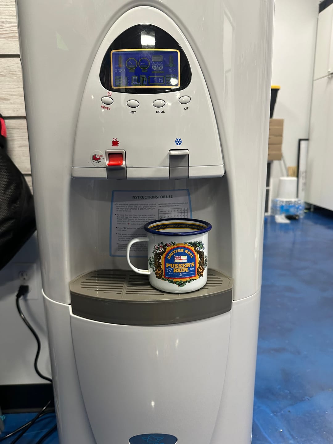 Customer photo review of NUBE SS30: Atmospheric Water Generator (8 Gal/day) 110V.