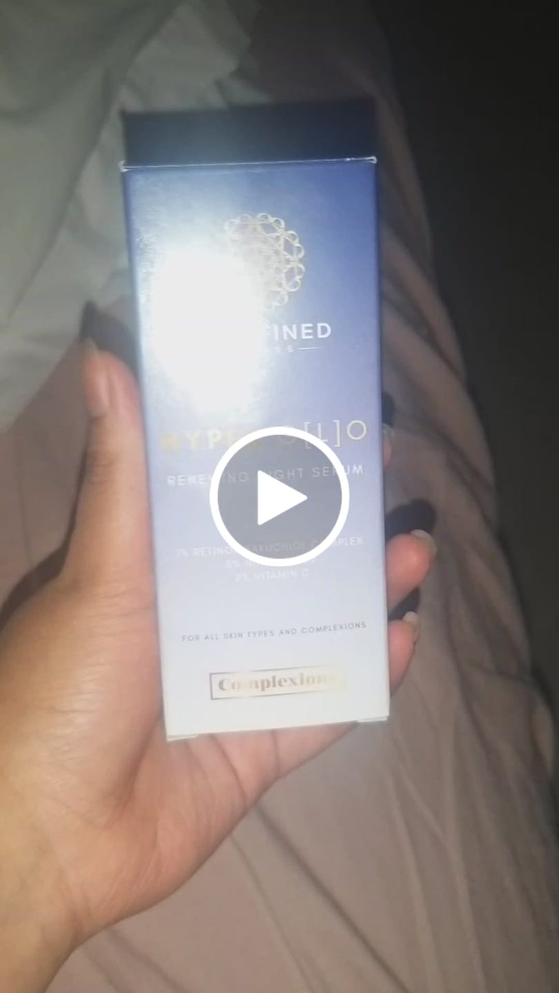 Customer video review of HYPER G[L]O - Renewing Night Serum