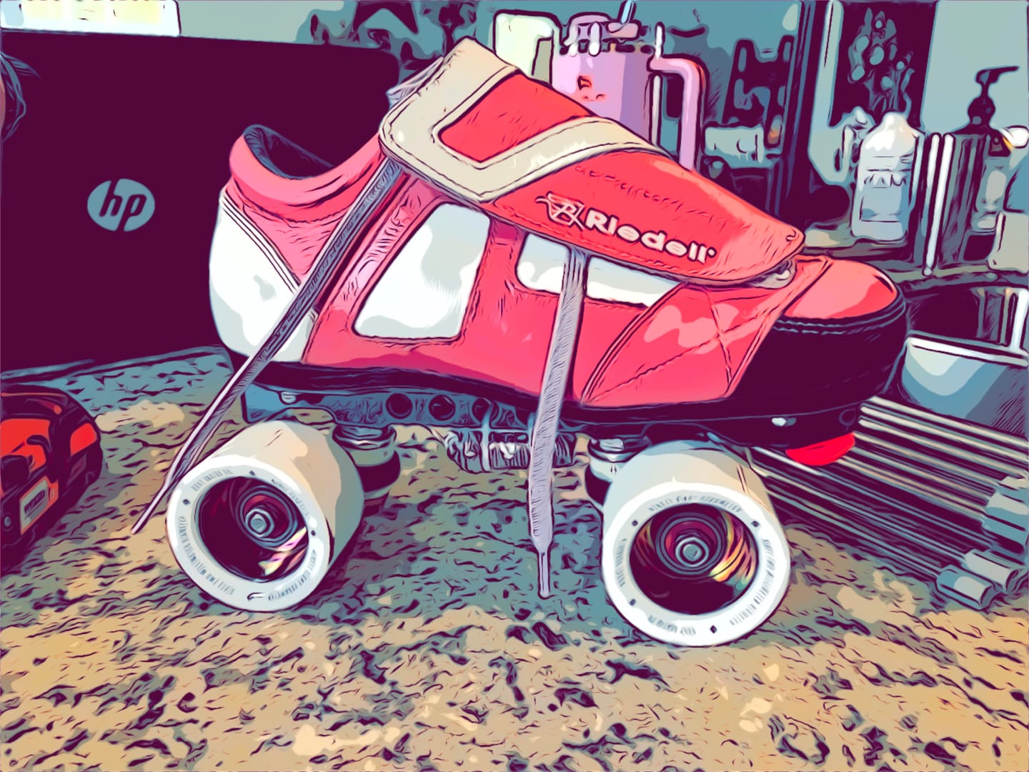 Customer photo review of Ghost Assassin Indoor & Jam Roller Skate Wheels