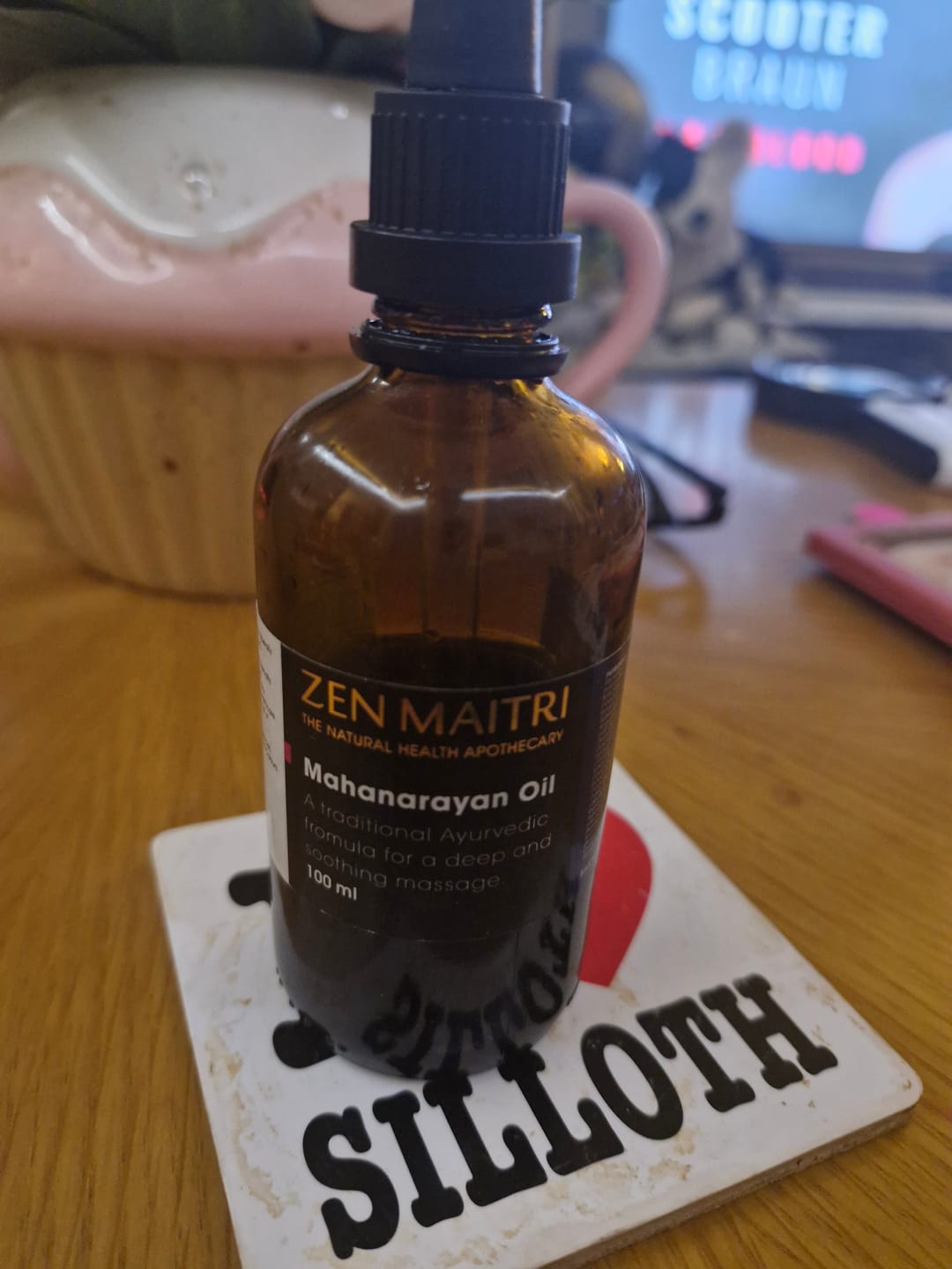 Customer photo review of Mahanarayan Oil | For Joint & Muscle Support (100ml)