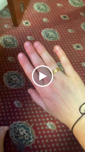 Customer video review of "With Hardship Comes Ease" Ring