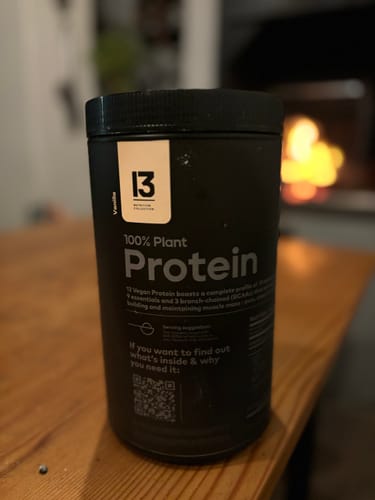 Customer photo review of 100% Plant Protein