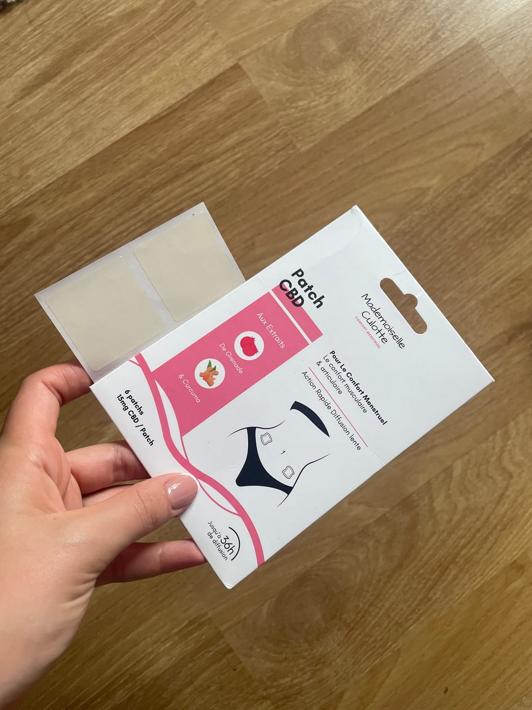 Customer photo review of Patch Douleurs Règles