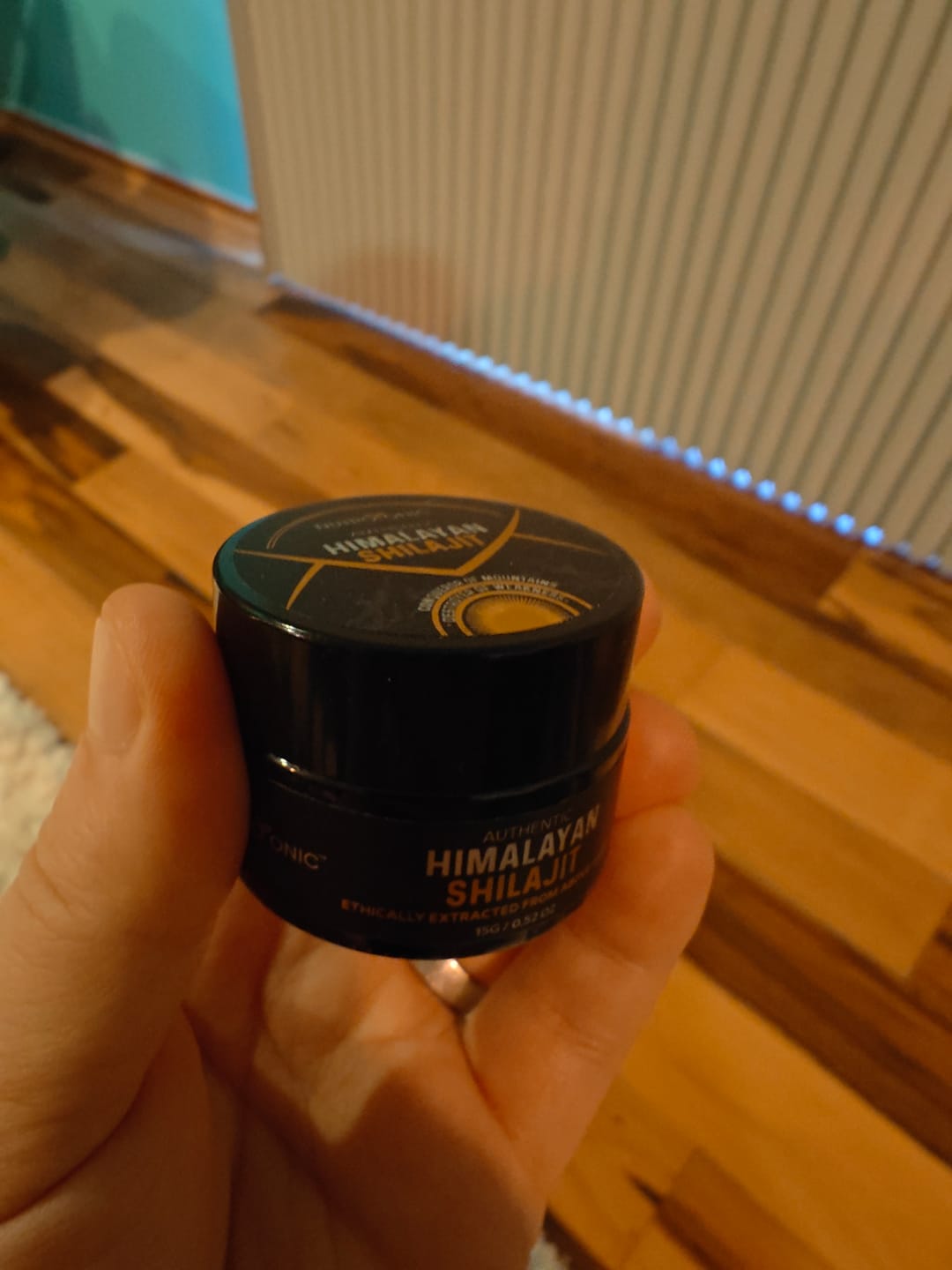 Customer photo review of Authentic Himalayan Shilajit® 60 Days Sun Dried Organic Resin