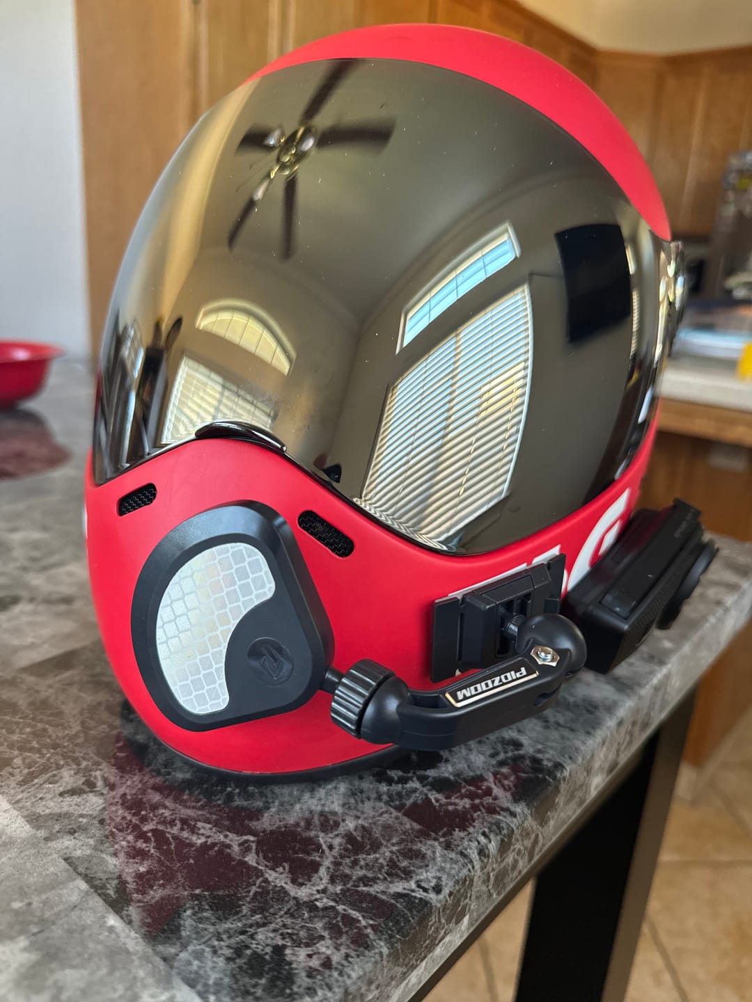Customer photo review of Helmet Mirror(Pre-order)