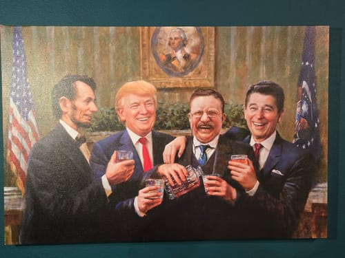 Customer photo review of Make America Great Again - Print