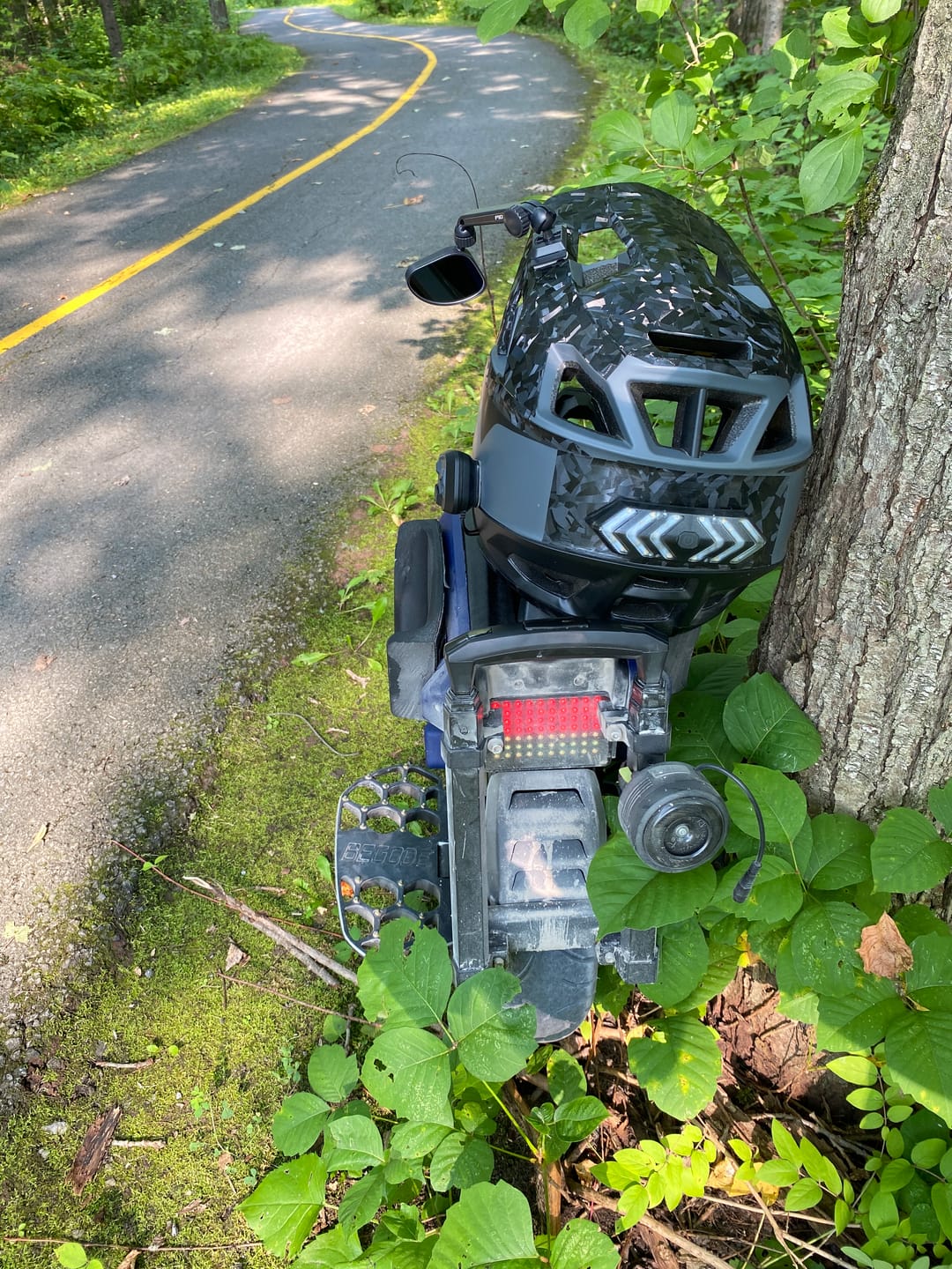 Customer photo review of Helmet Mirror(Pre-order)