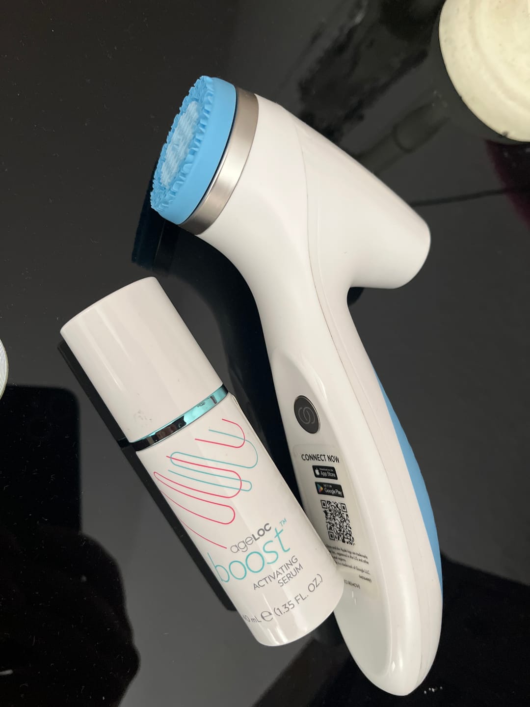 Customer photo review of ageLOC Boost Activating Serum