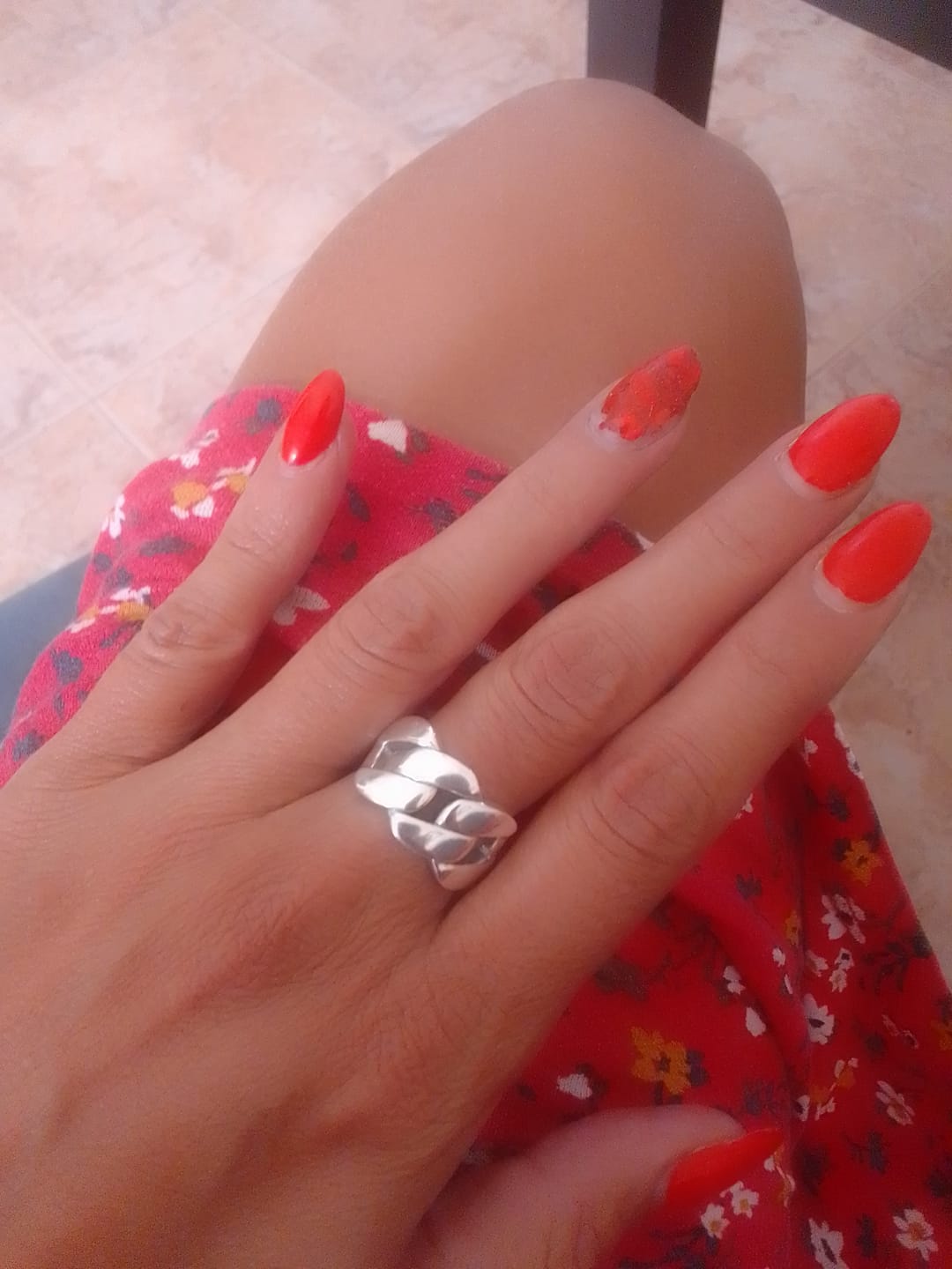 Customer photo review of Anillo Eslabón
