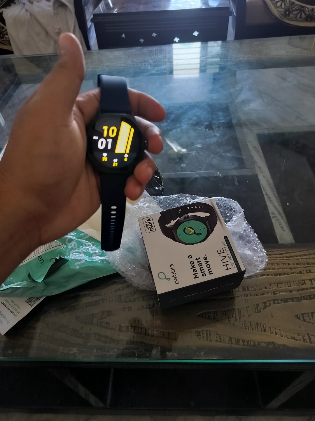 Customer photo review of Pebble Hive