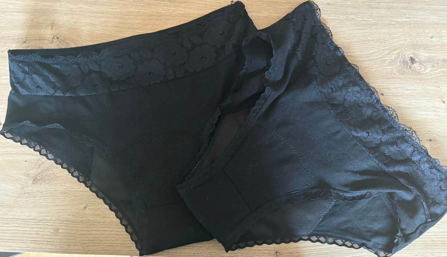 Customer photo review of Culotte Menstruelle Léa