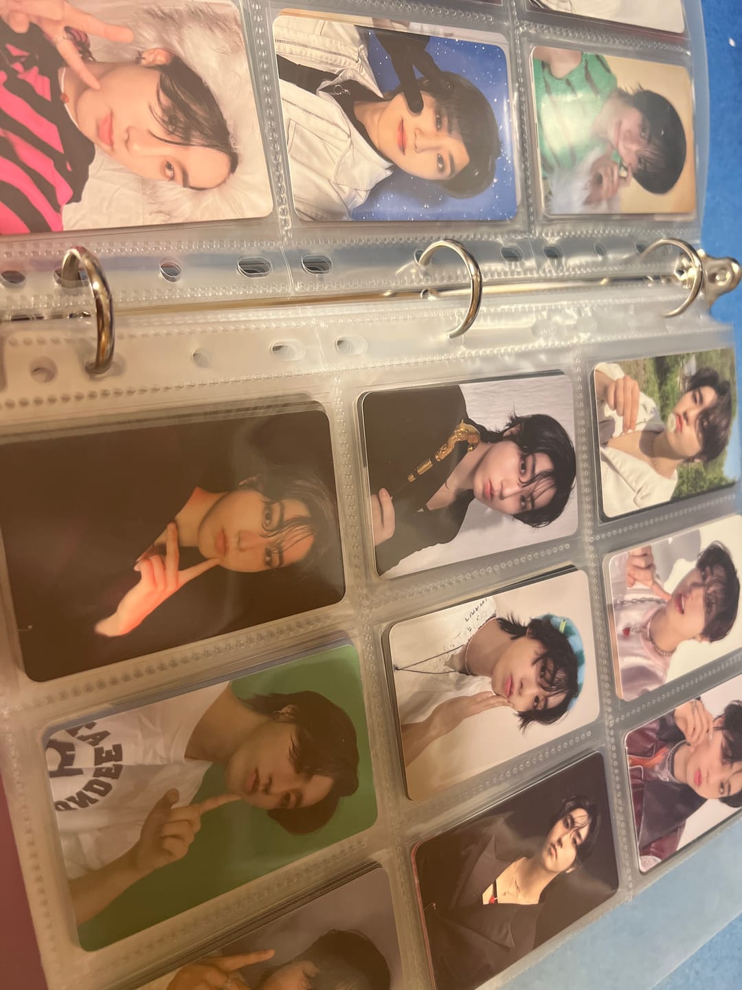 Customer photo review of Premium Photocard Sleeves for K-Pop Fans