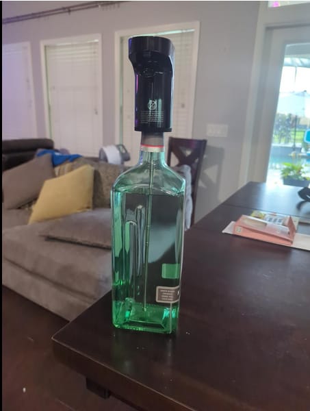 Customer photo review of Digitaler Getränkespender mit Mengenmodus
