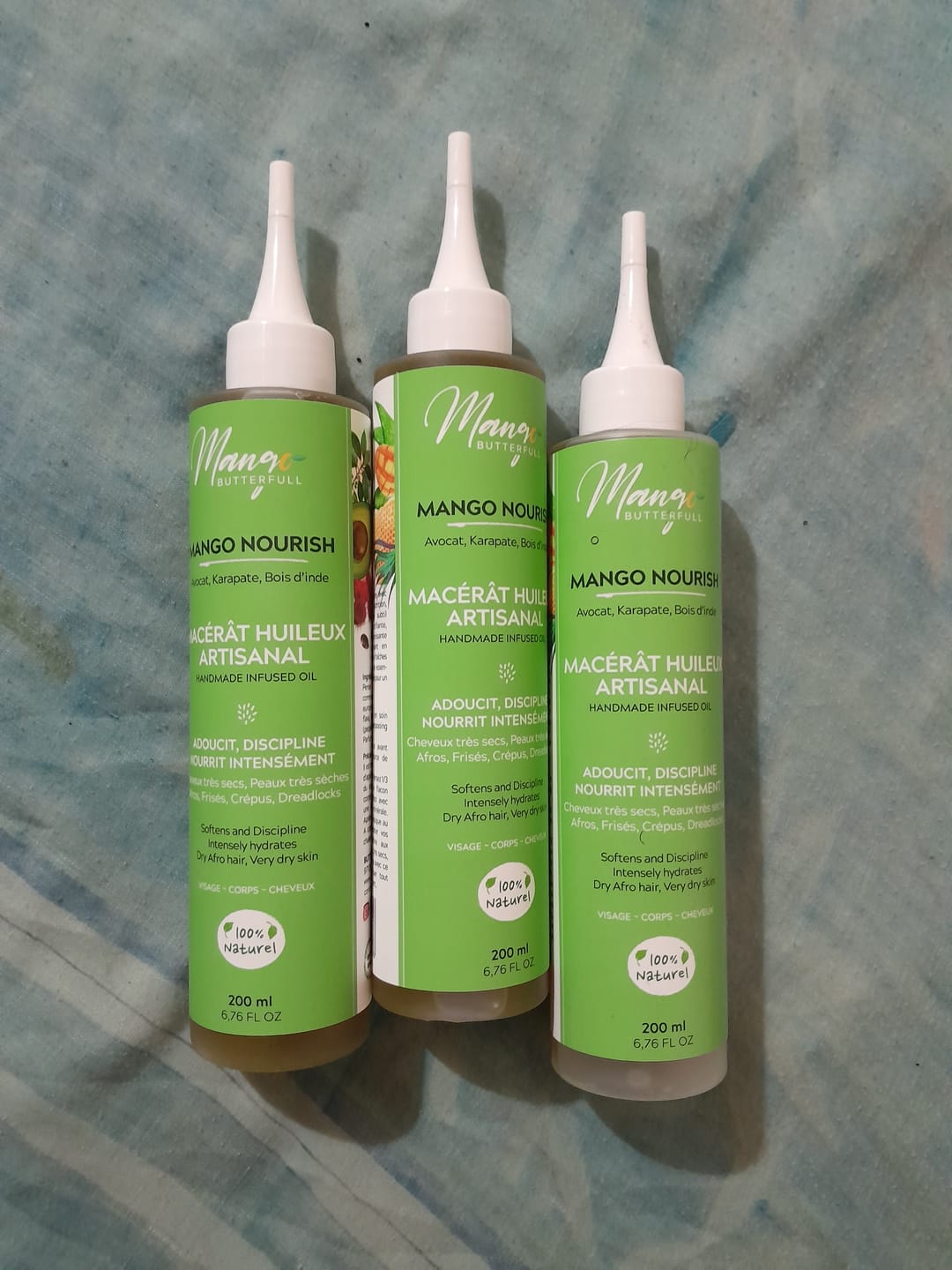 Customer photo review of Macérât huileux artisanal NOURISH