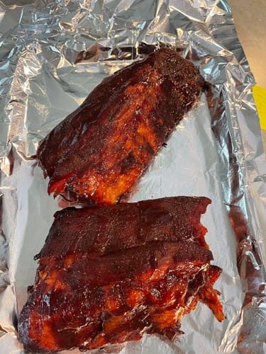 Customer photo review of Heath Riles BBQ Glazes - The Collection