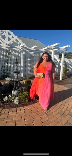 Customer photo review of calypso gown