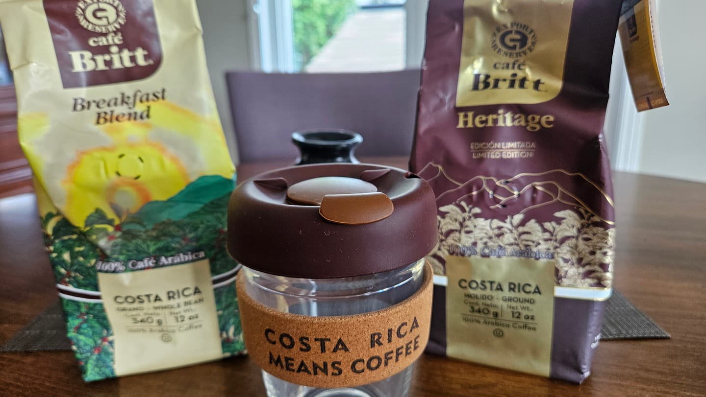 Customer photo review of COSTA RICAN BREAKFAST BLEND COFFEE