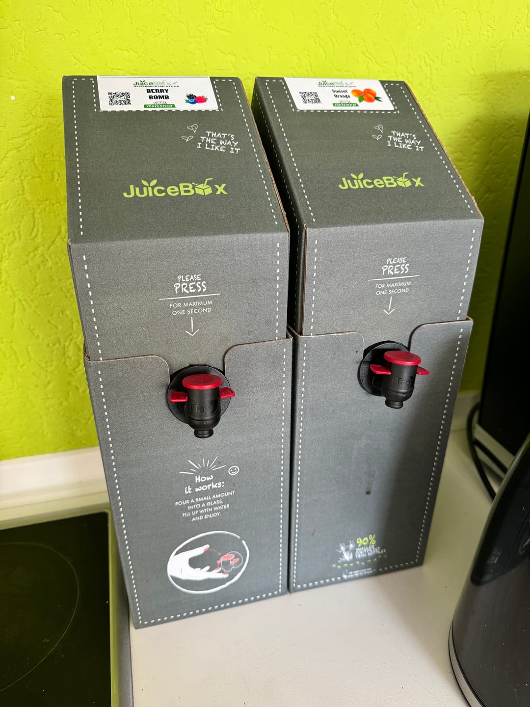 Customer photo review of JuiceBox™ - 2L