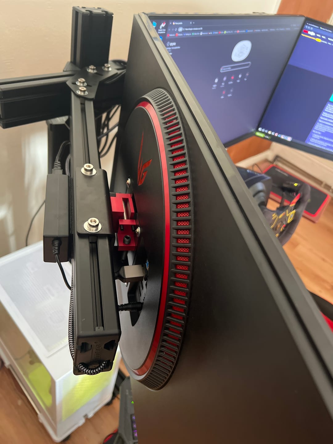 Customer photo review of PRIME Monitor Quick Mount