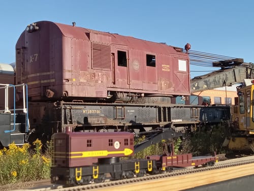 Customer photo review of Athearn ATH75422 HO 200T Crane/Tender, DM&IR #X-7/2695