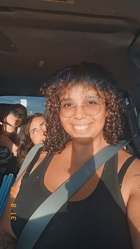 Customer photo review of Nora Eyeglasses