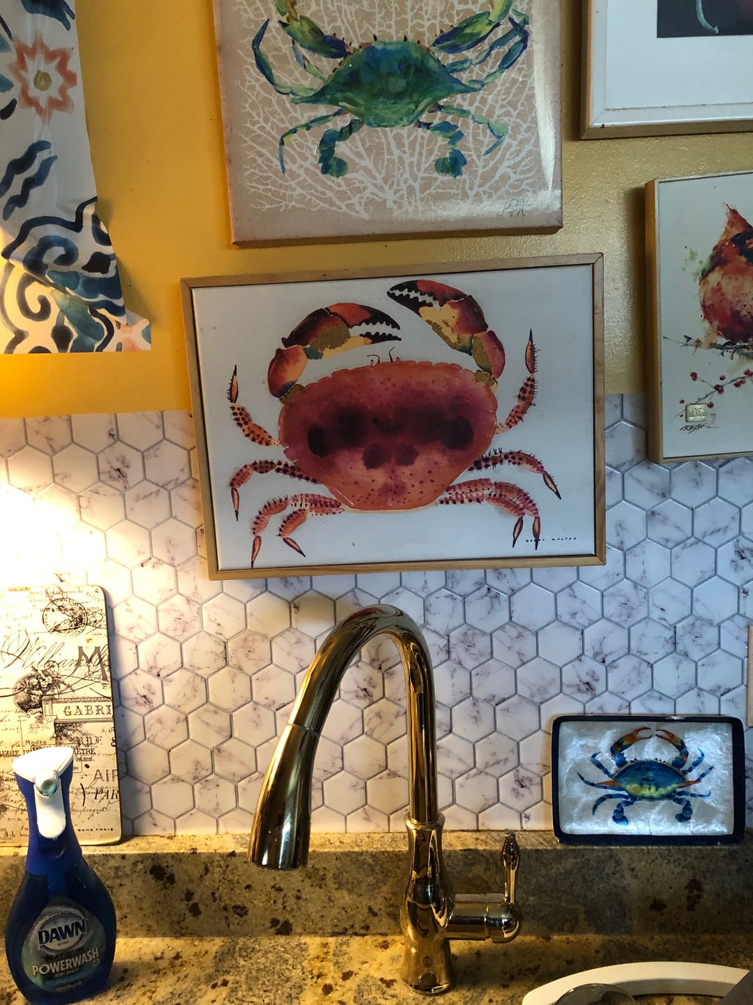 Customer photo review of Victorian Single-Hole Kitchen Faucet With Pull Out Spout