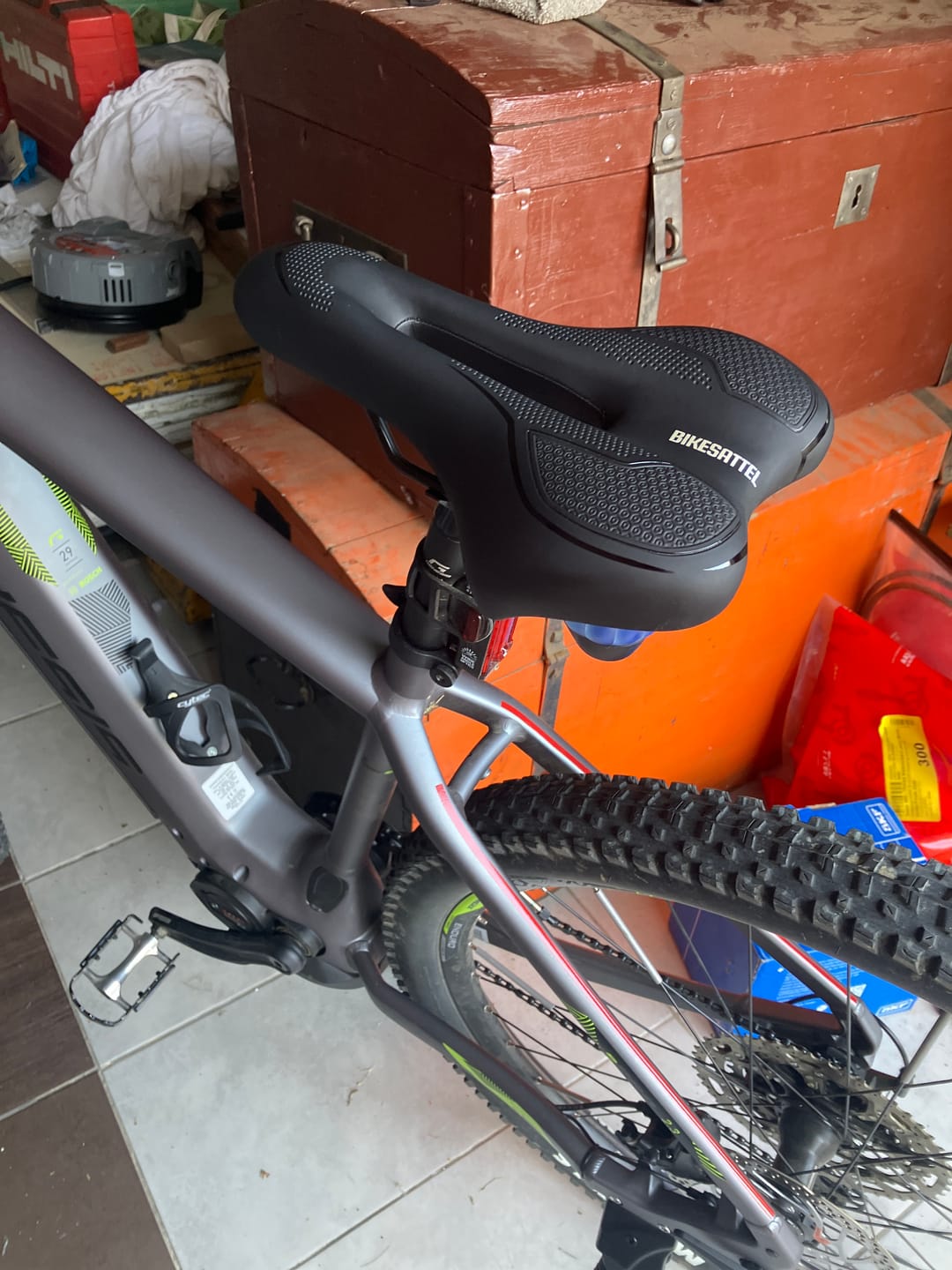 Customer photo review of Bikesattel - Premium Universal Sattel