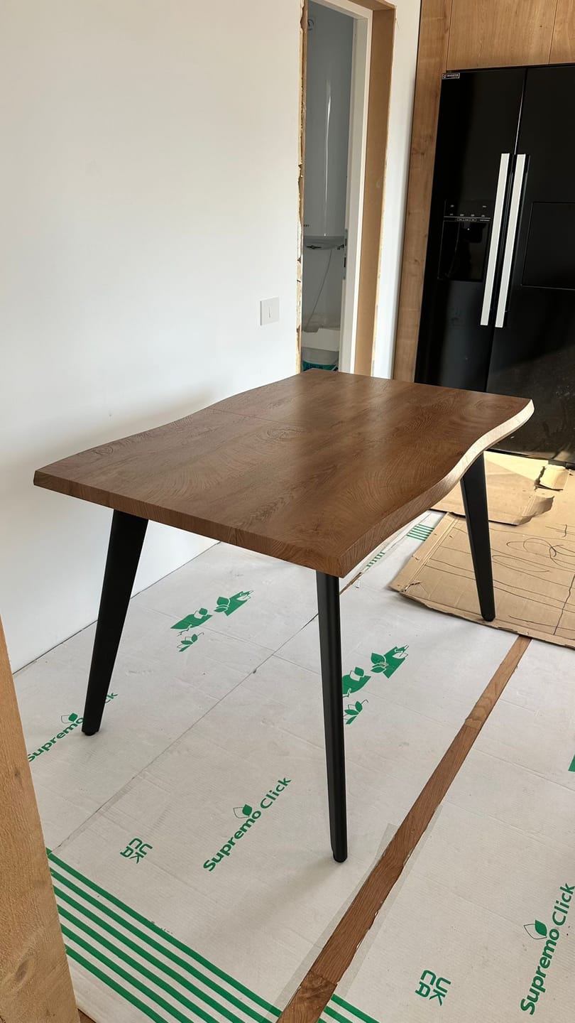 Customer photo review of Masa extensibila DICKSON, stejar natural, 120-180x80x75 cm