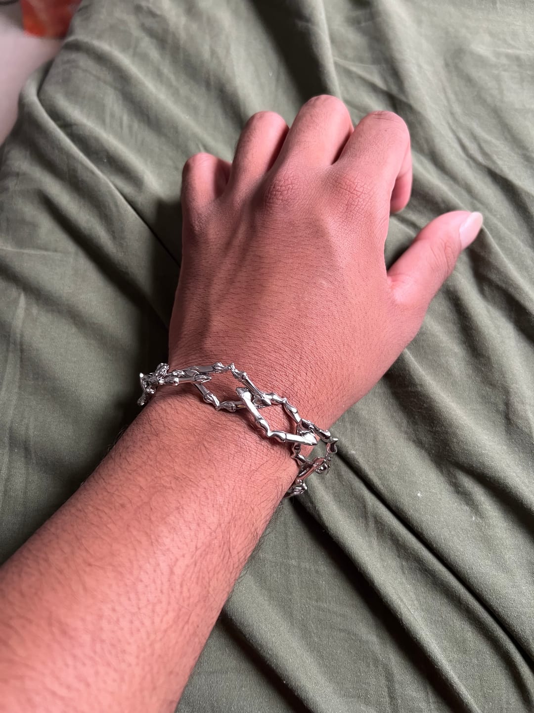 Customer photo review of CHAIN OF ADDICTION BRACELET