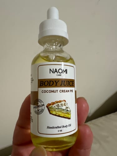 Customer photo review of BOGO Yummy Body Juice Oil