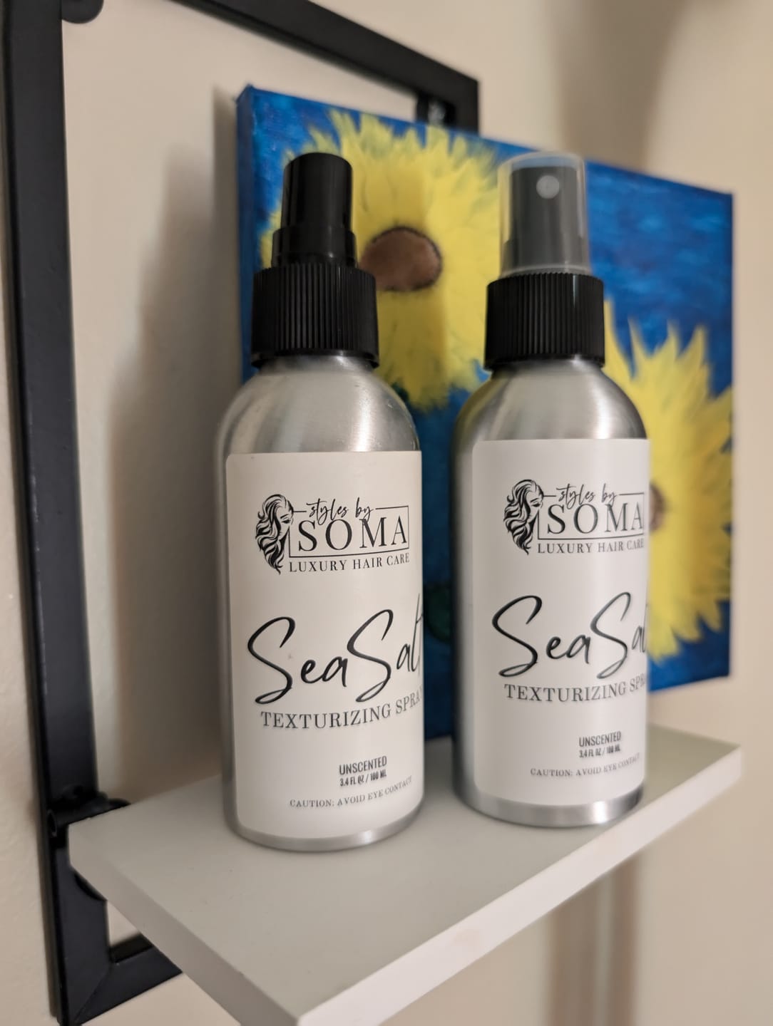 Customer photo review of SEA SALT Texturizing Spray