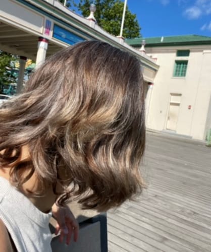 Customer photo review of Coconut & Avocado (3 in 1) Shampoo, Conditioner & Body Wash 2oz