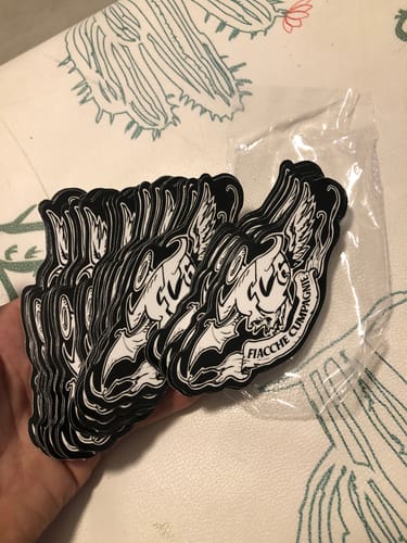 Customer photo review of Sticker Vinile Classico