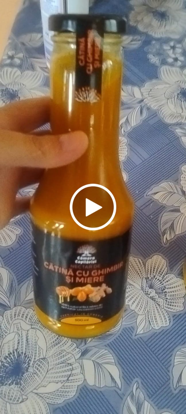 Customer video review of Nectar de Cătină cu Miere și Ghimbir - 500ml