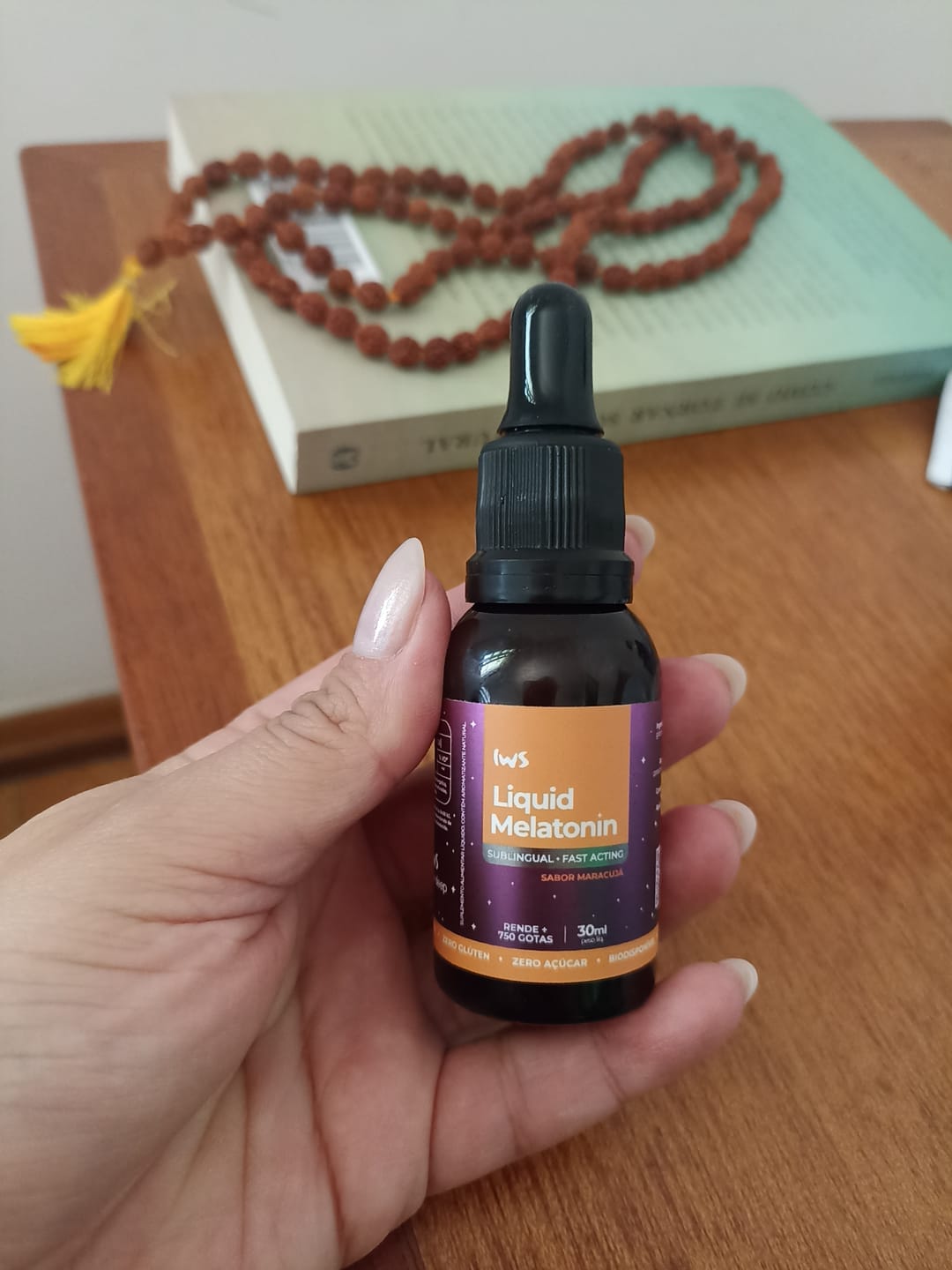 Customer photo review of Melatonina Líquida IWS 30ml Maracujá