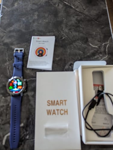 Customer photo review of Elegance® AI Health Diagnosis SmartWatch Blood Lipids Uric Acid Blood Glucose Watch - ECG+PPG Fitness Tracker