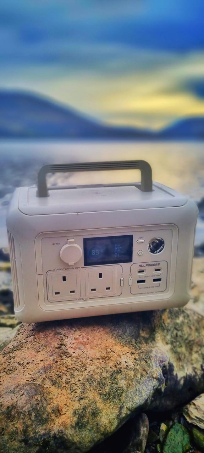 Customer photo review of ALLPOWERS R600 Portable Power Station | 299Wh 600W