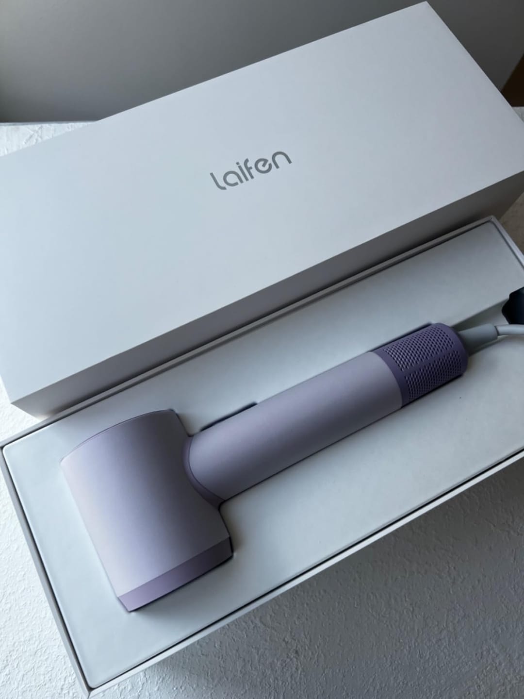 Customer photo review of Laifen SE · High-speed hair dryer