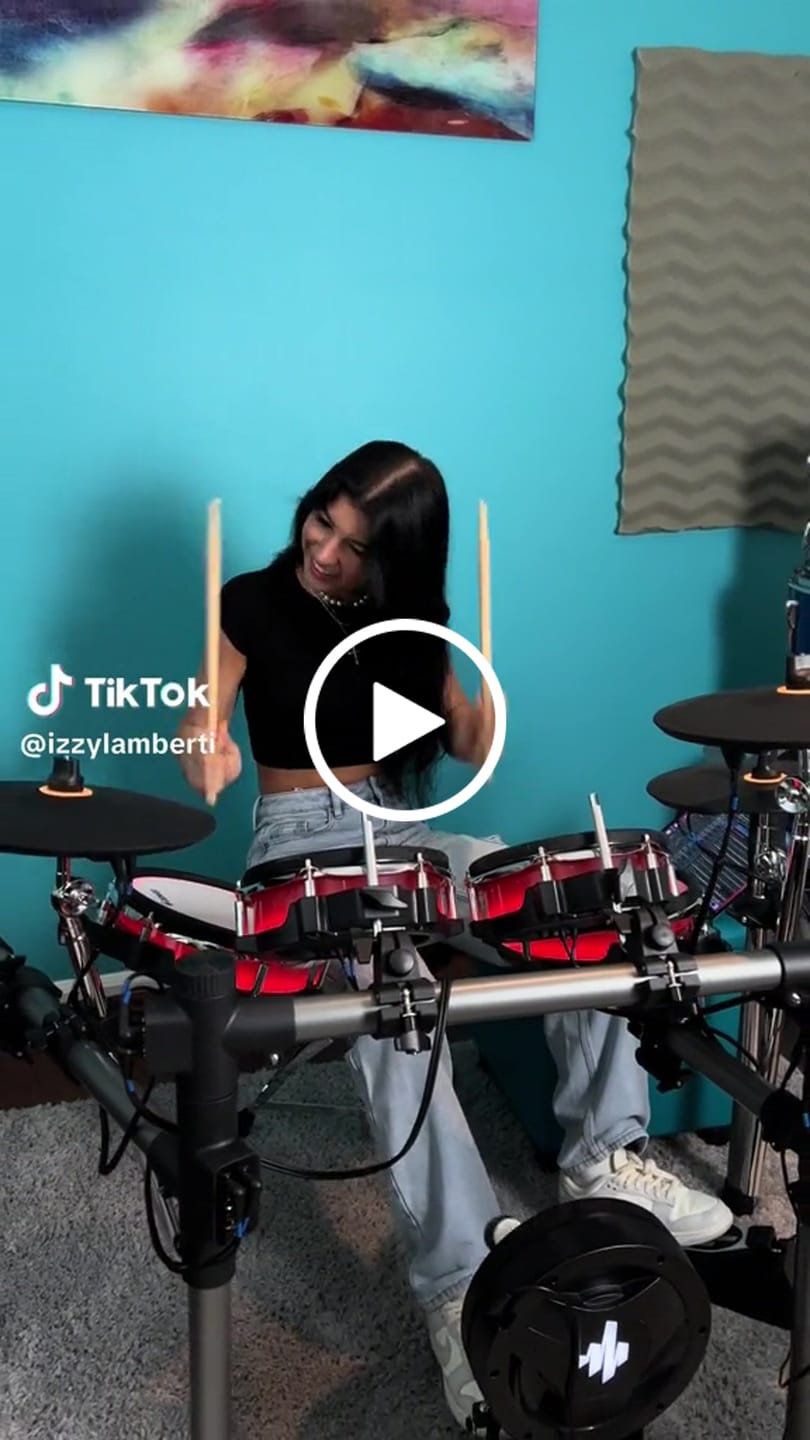 Customer video review of Donner BackBeat Batterie électronique avec lumières LED personnalisables et écran tactile de 7 pouces