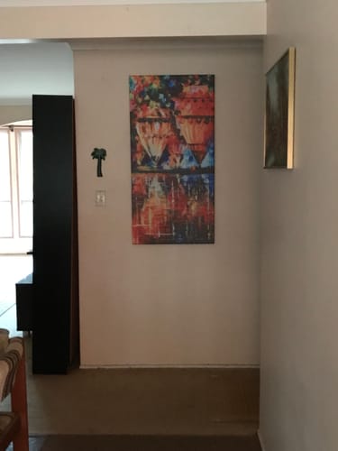 Customer photo review of Hot Air Balloons - Leonid Afremov Canvas Print Art - CN682