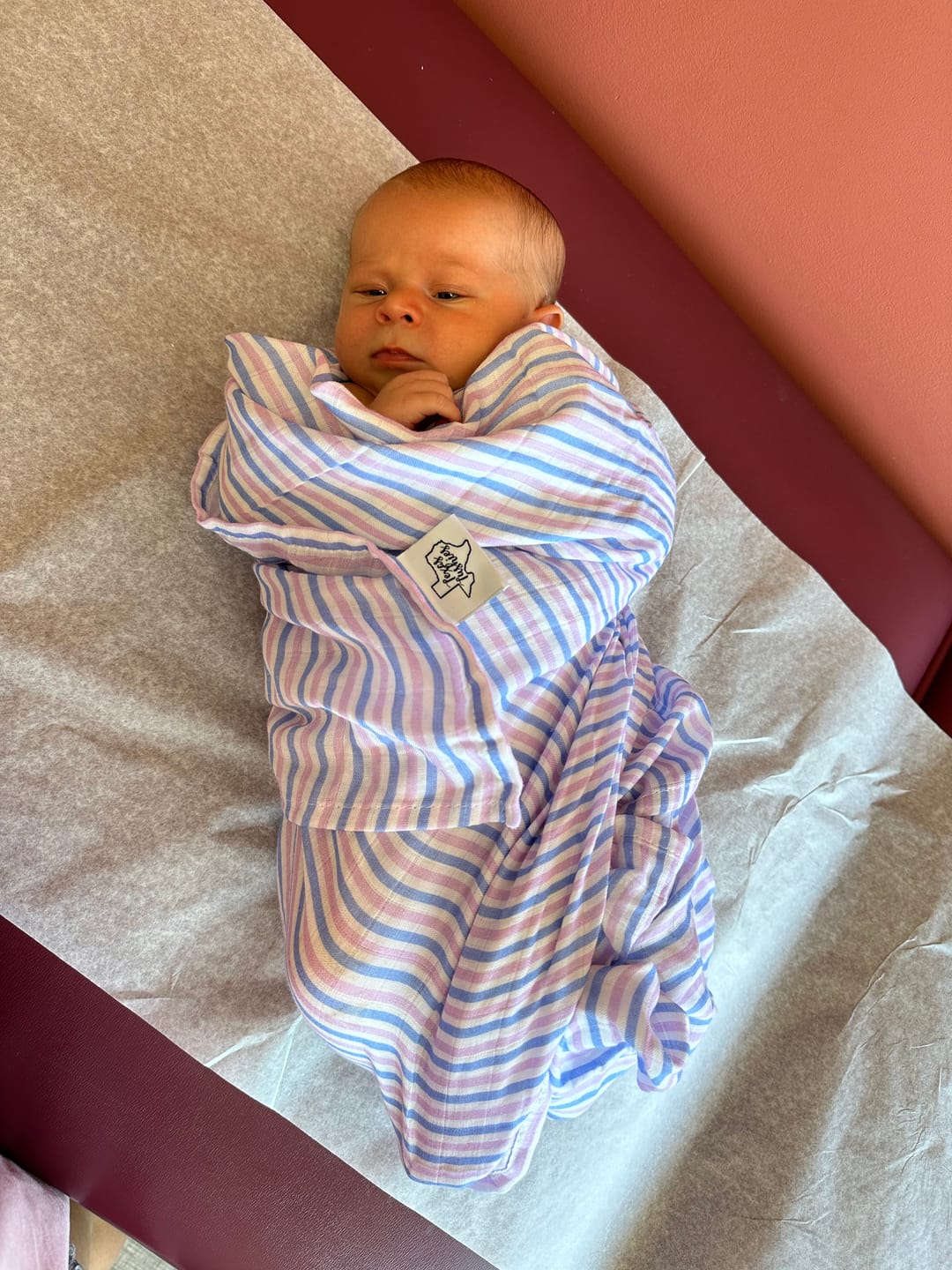 Customer photo review of New Life - Muslin Swaddle