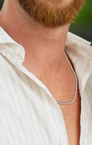 Customer photo review of Cuban Necklace- 3mm