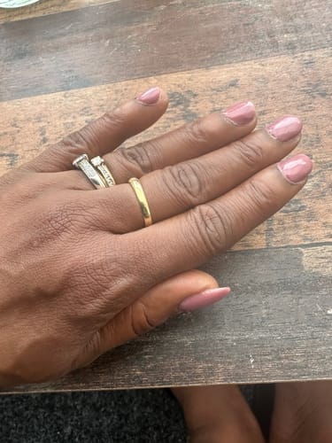 Customer photo review of Latte Dipping Powder